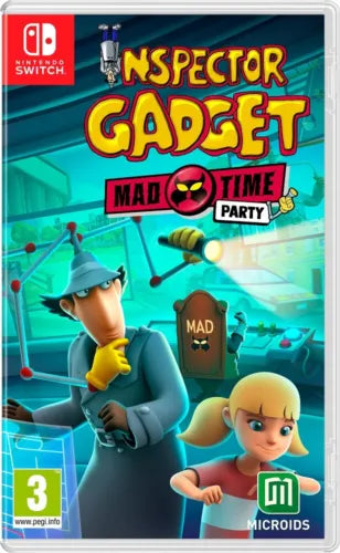 INSPECTOR GADGET MAD TIME PARTY PER NINTENDO SWITCH NUOVO