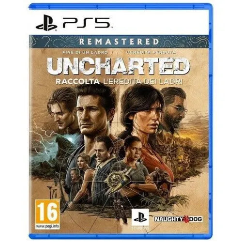 Uncharted: Raccolta L'Eredità dei Ladri - Remastered (Sony PlayStation 5, 2022)